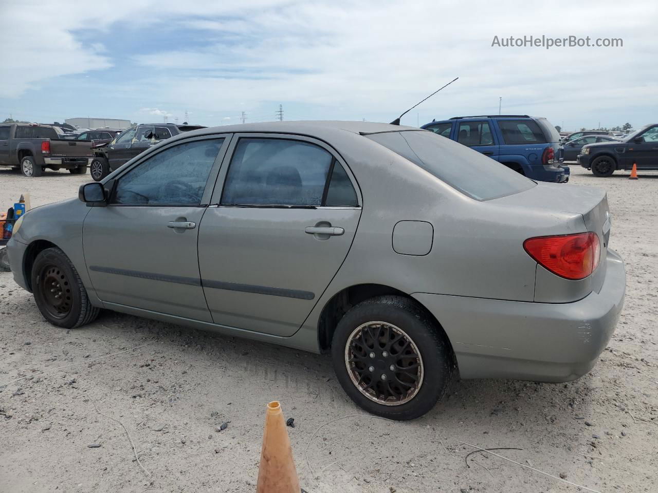 2004 Toyota Corolla Ce Silver vin: 1NXBR32E94Z331646