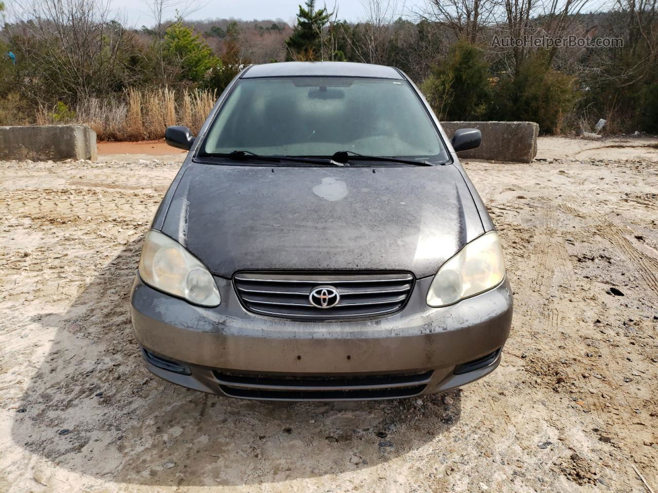 2004 Toyota Corolla Ce Gray vin: 1NXBR32E94Z336782