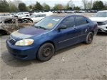 2005 Toyota Corolla Ce Blue vin: 1NXBR32E95Z393808