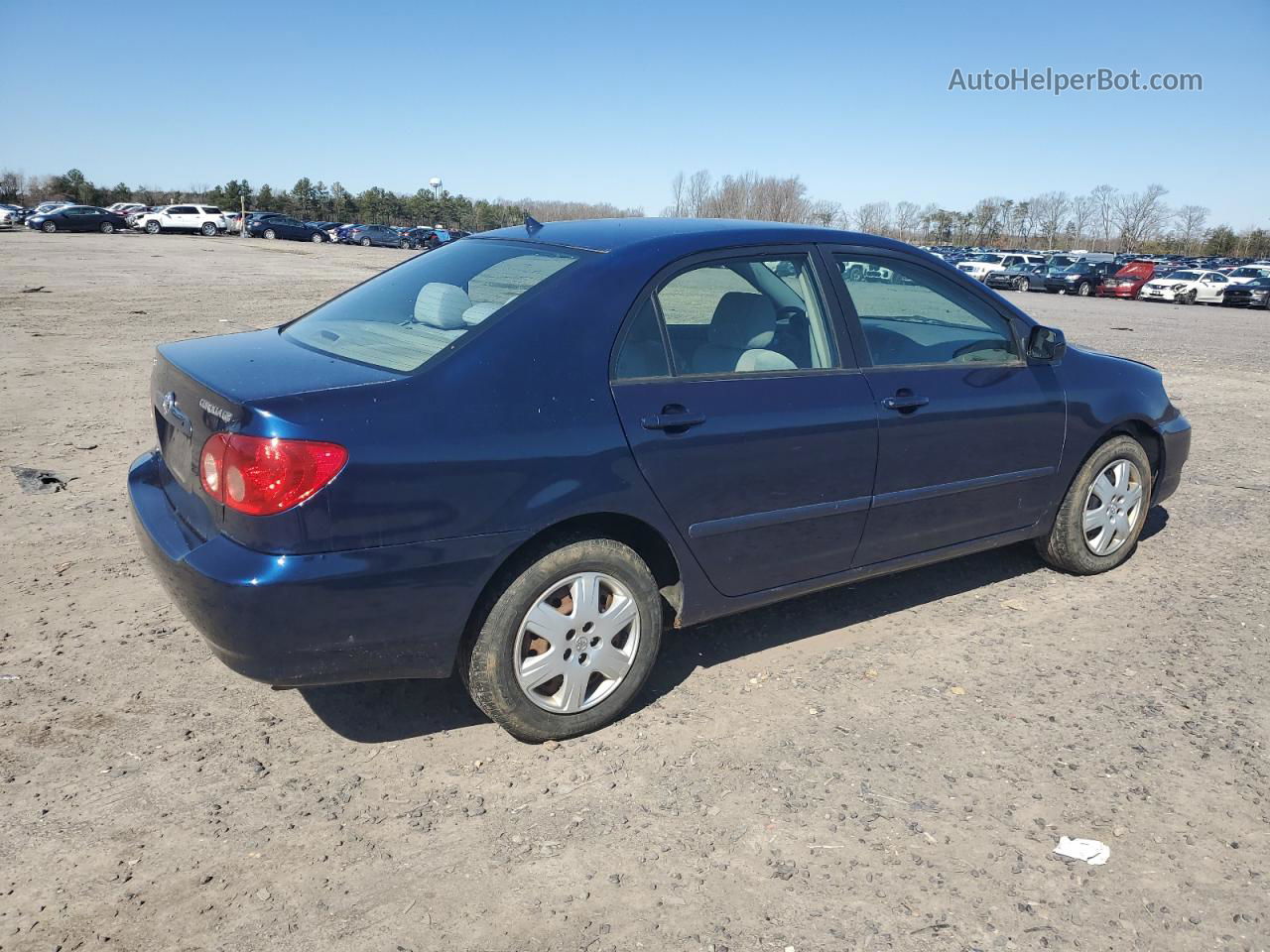 2005 Toyota Corolla Ce Blue vin: 1NXBR32E95Z396045