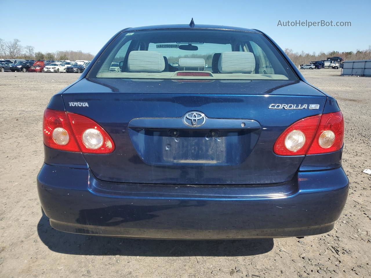 2005 Toyota Corolla Ce Blue vin: 1NXBR32E95Z396045