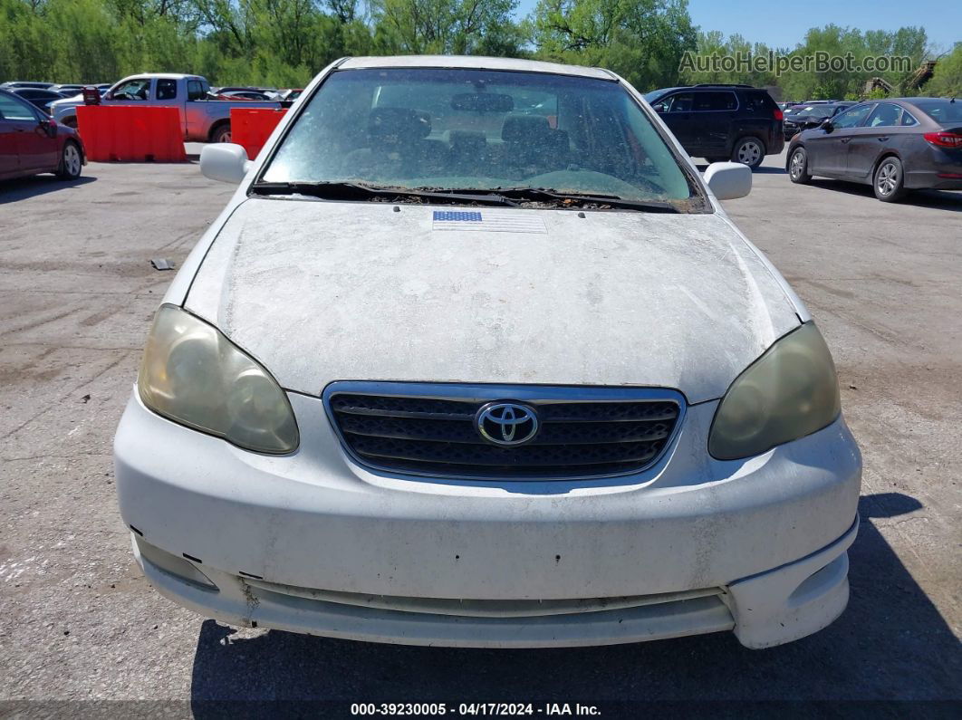 2005 Toyota Corolla S White vin: 1NXBR32E95Z472170