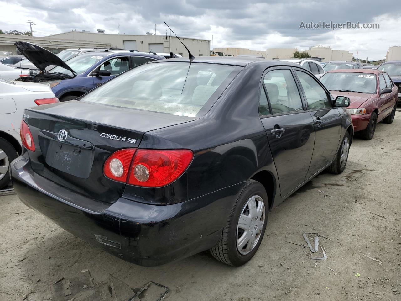 2005 Toyota Corolla Ce Черный vin: 1NXBR32E95Z476560