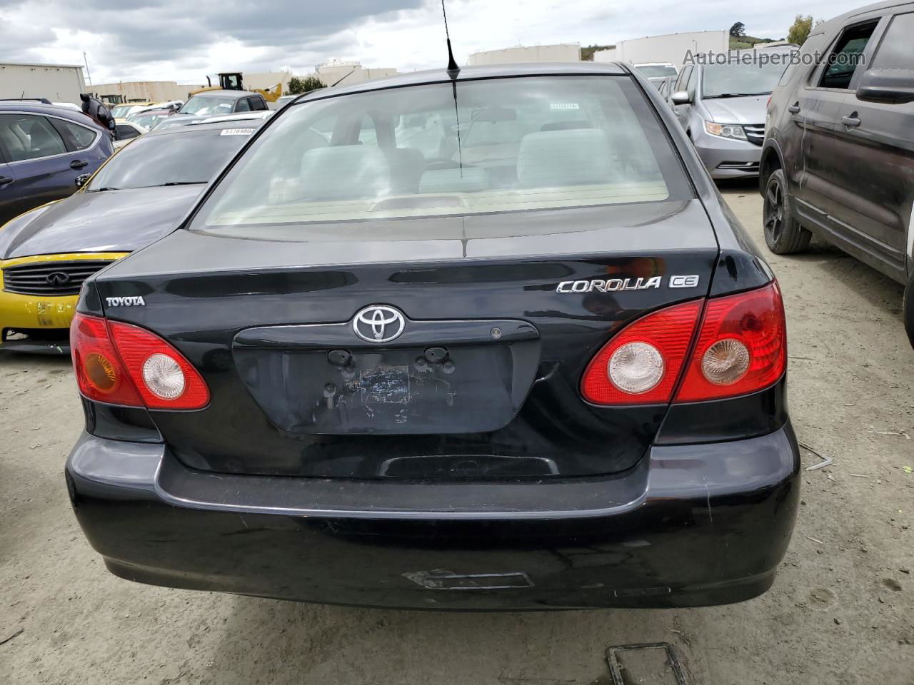 2005 Toyota Corolla Ce Черный vin: 1NXBR32E95Z476560