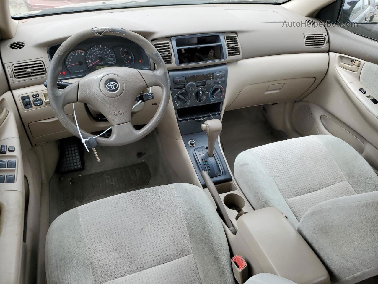 2005 Toyota Corolla Ce Черный vin: 1NXBR32E95Z476560