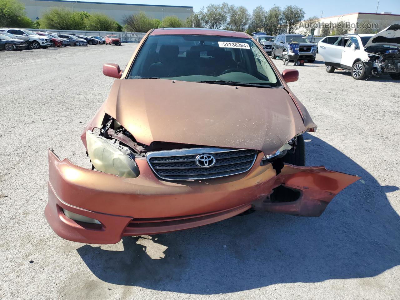 2005 Toyota Corolla Ce Red vin: 1NXBR32E95Z534179