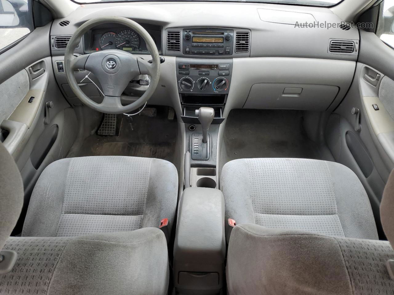 2005 Toyota Corolla Ce Silver vin: 1NXBR32E95Z567764