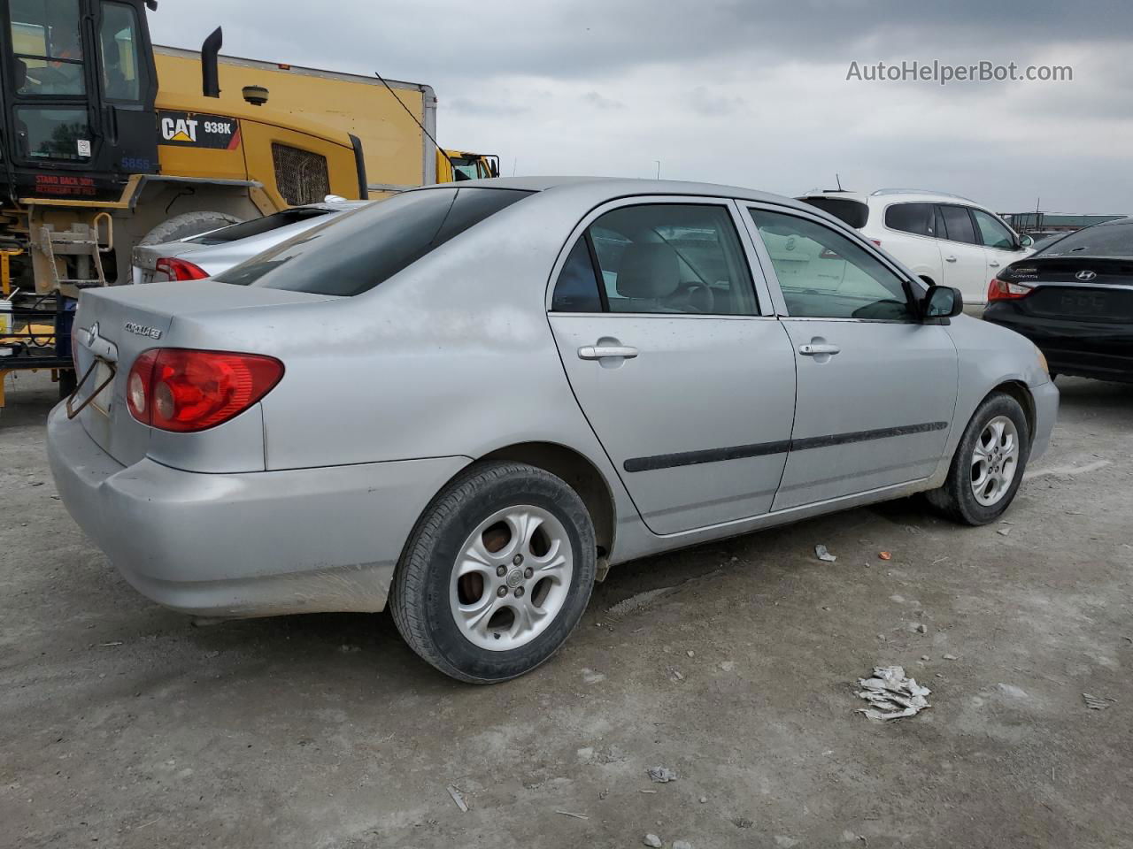 2005 Toyota Corolla Ce Silver vin: 1NXBR32E95Z567764