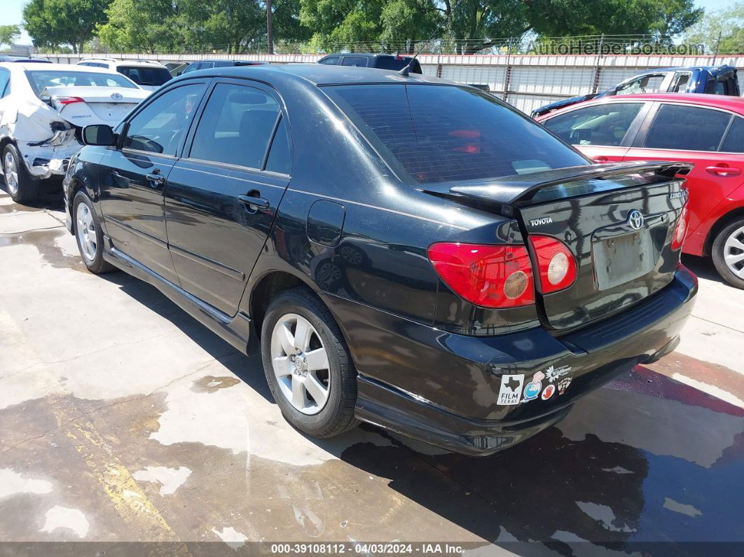 2008 Toyota Corolla S Black vin: 1NXBR32E98Z006839