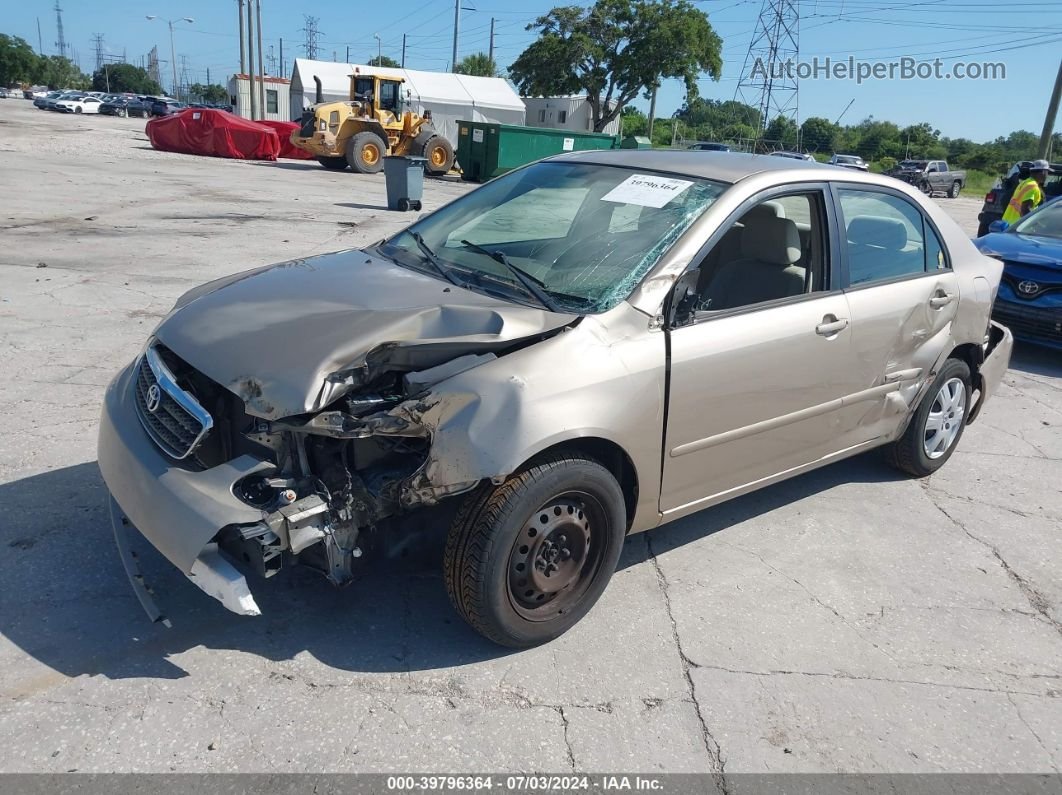 2008 Toyota Corolla Le Золотой vin: 1NXBR32E98Z046208