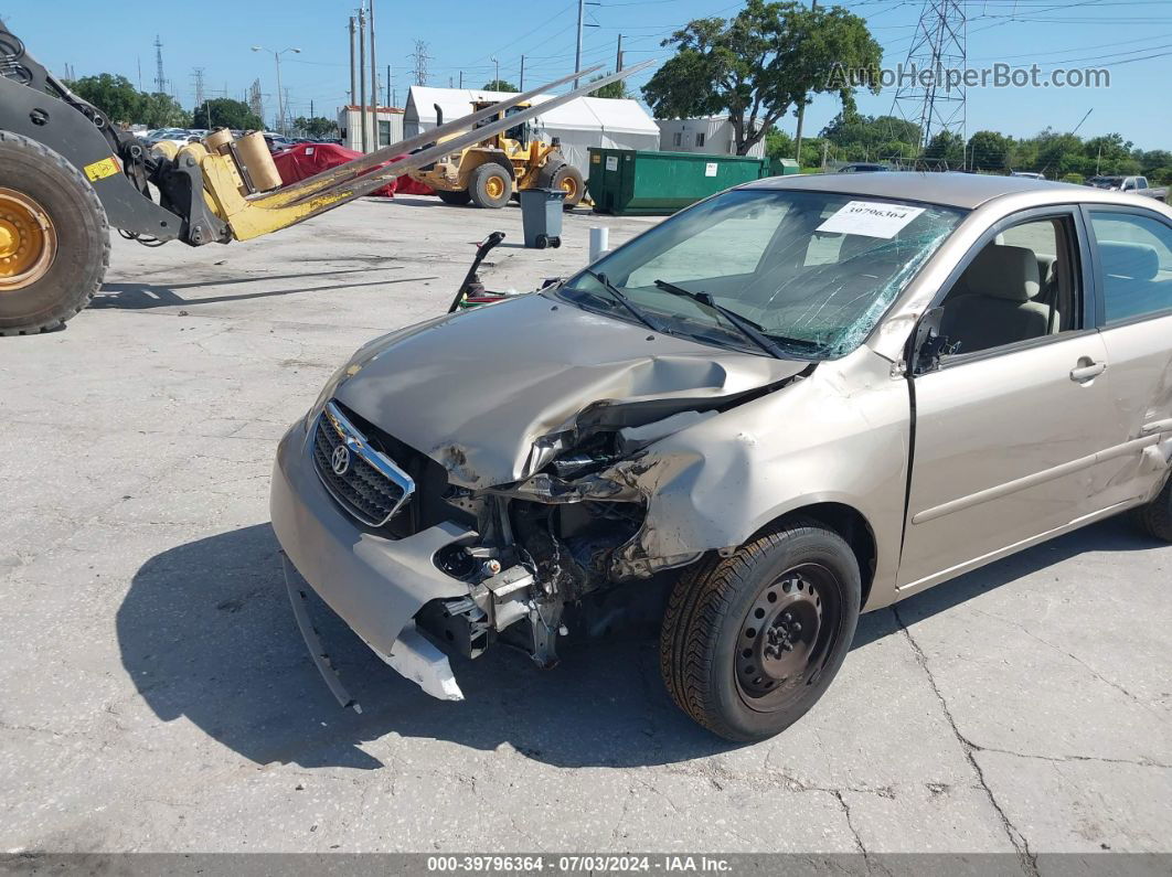 2008 Toyota Corolla Le Золотой vin: 1NXBR32E98Z046208