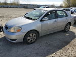 2008 Toyota Corolla Ce Silver vin: 1NXBR32E98Z048881