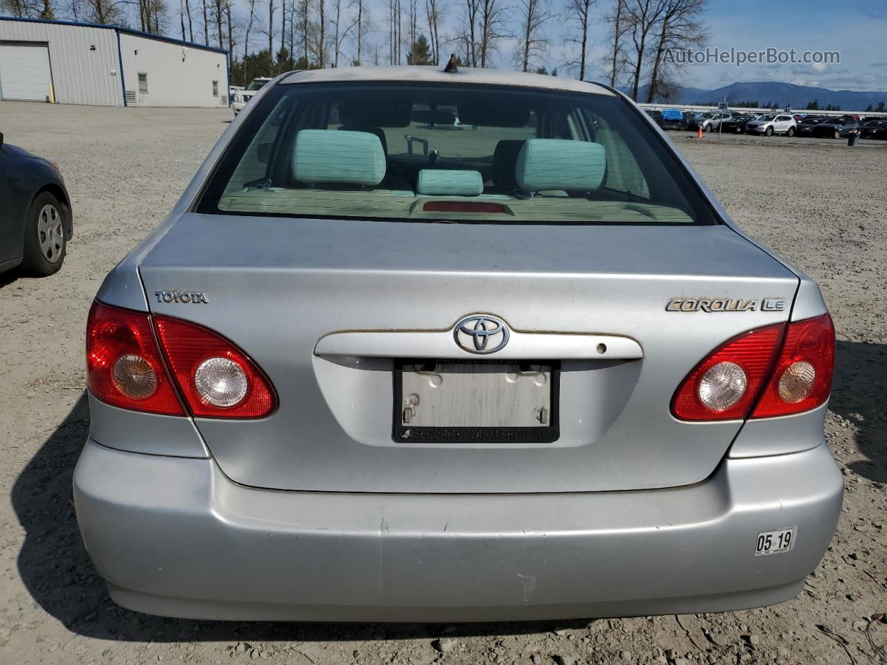 2008 Toyota Corolla Ce Silver vin: 1NXBR32E98Z048881