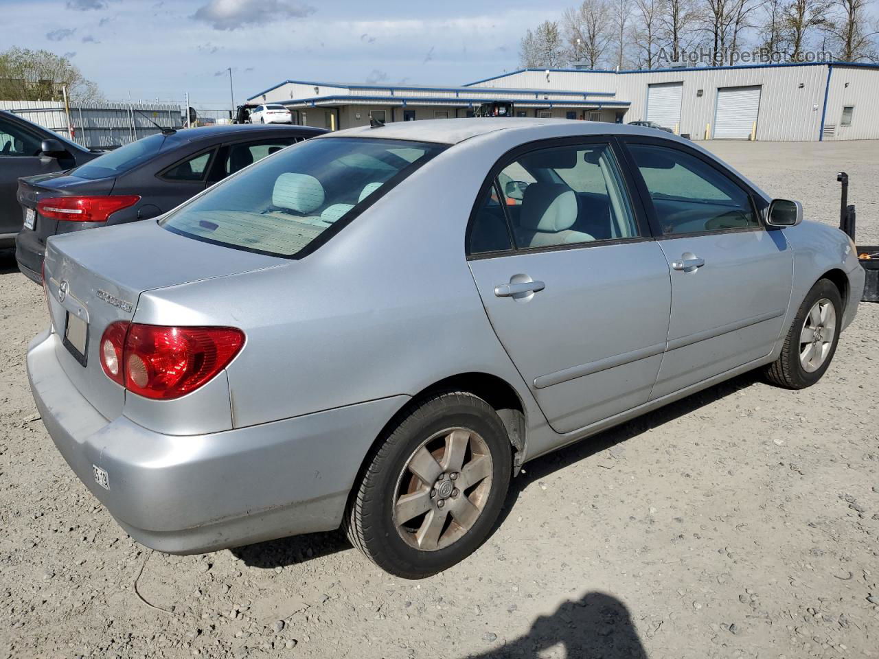 2008 Toyota Corolla Ce Silver vin: 1NXBR32E98Z048881