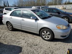 2008 Toyota Corolla Ce Silver vin: 1NXBR32E98Z048881