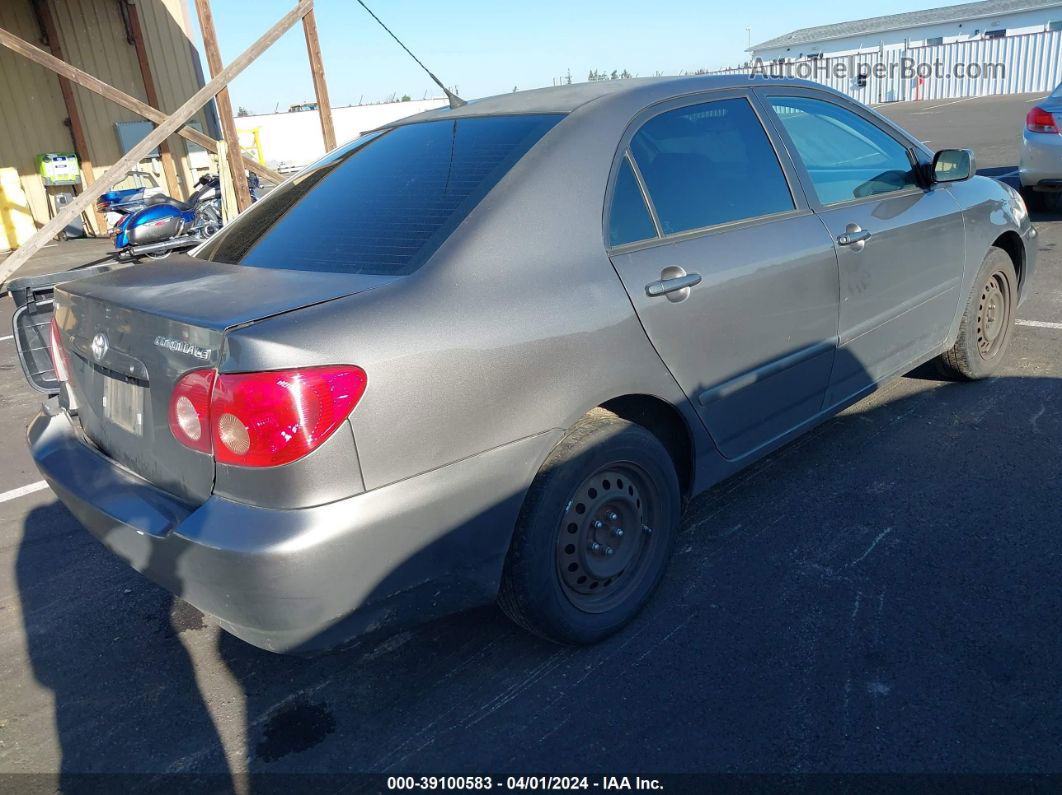 2008 Toyota Corolla Le Gray vin: 1NXBR32E98Z052283