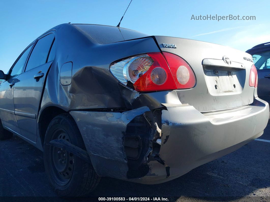 2008 Toyota Corolla Le Gray vin: 1NXBR32E98Z052283