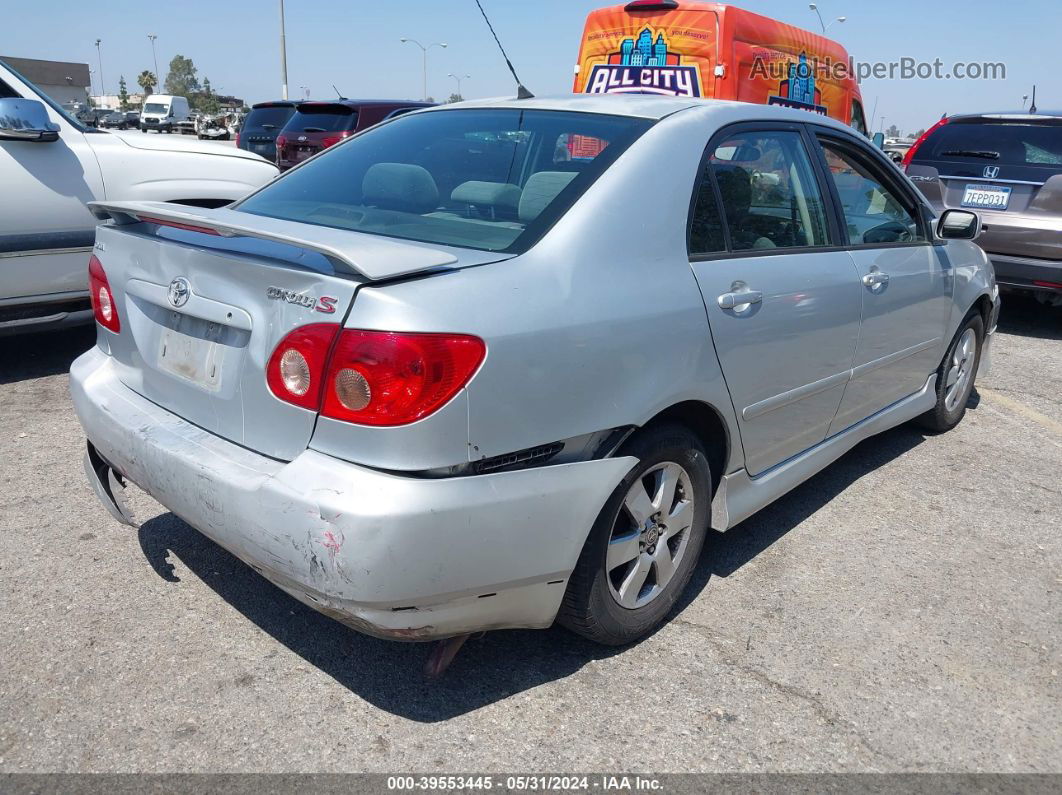 2008 Toyota Corolla S Silver vin: 1NXBR32E98Z958336