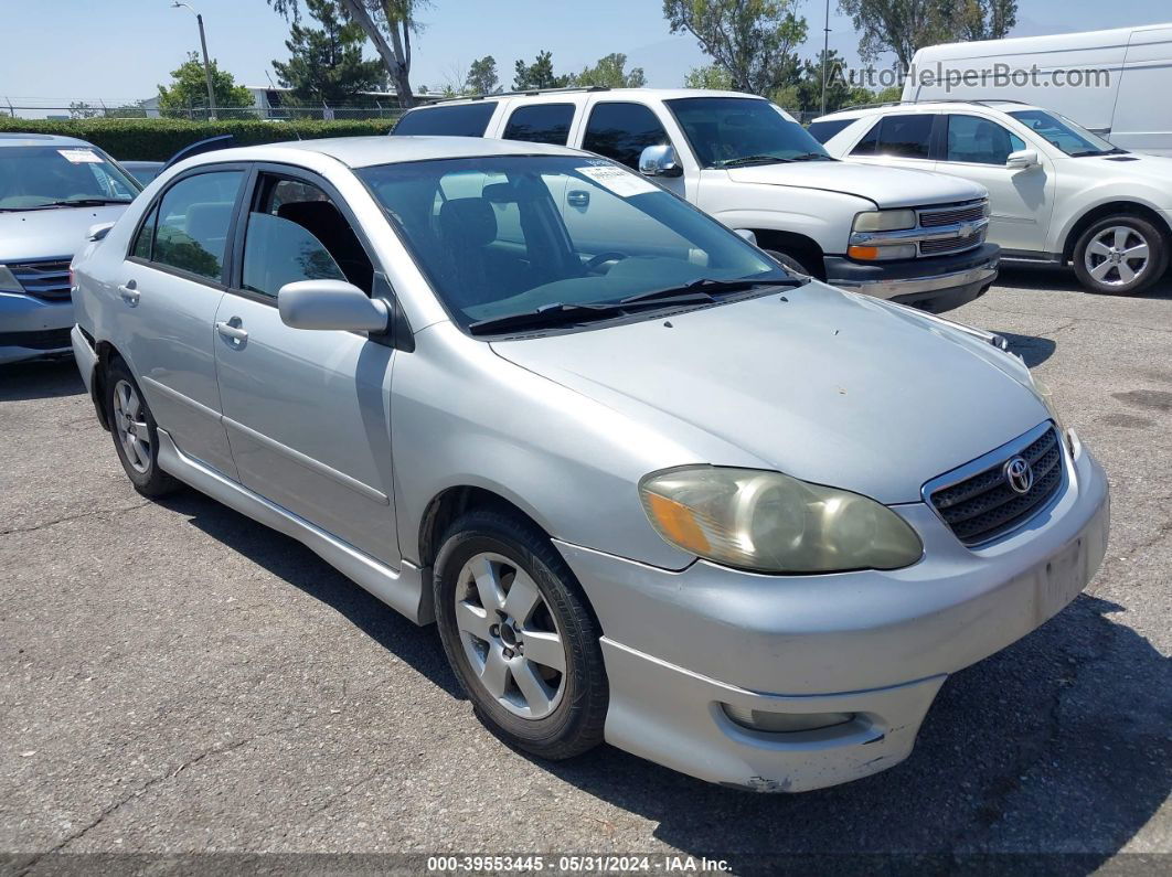 2008 Toyota Corolla S Серебряный vin: 1NXBR32E98Z958336