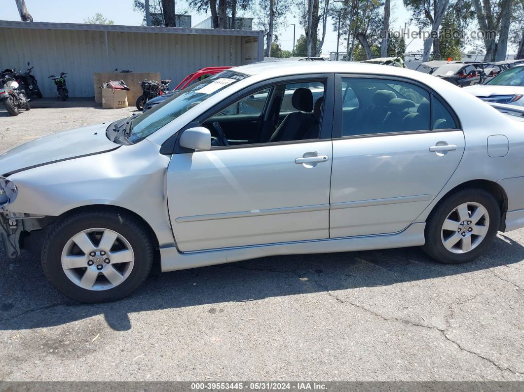 2008 Toyota Corolla S Silver vin: 1NXBR32E98Z958336