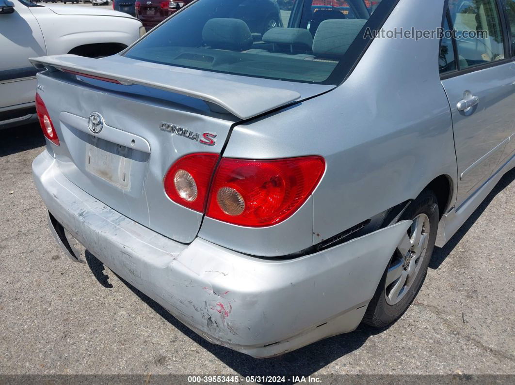 2008 Toyota Corolla S Silver vin: 1NXBR32E98Z958336