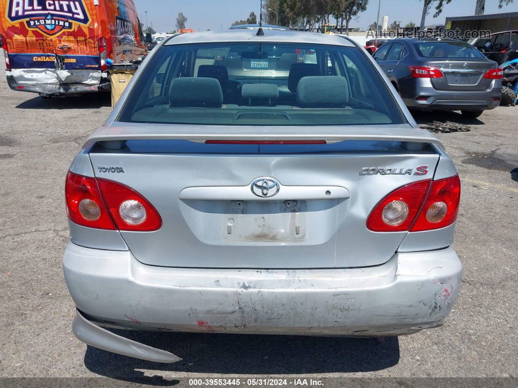 2008 Toyota Corolla S Silver vin: 1NXBR32E98Z958336