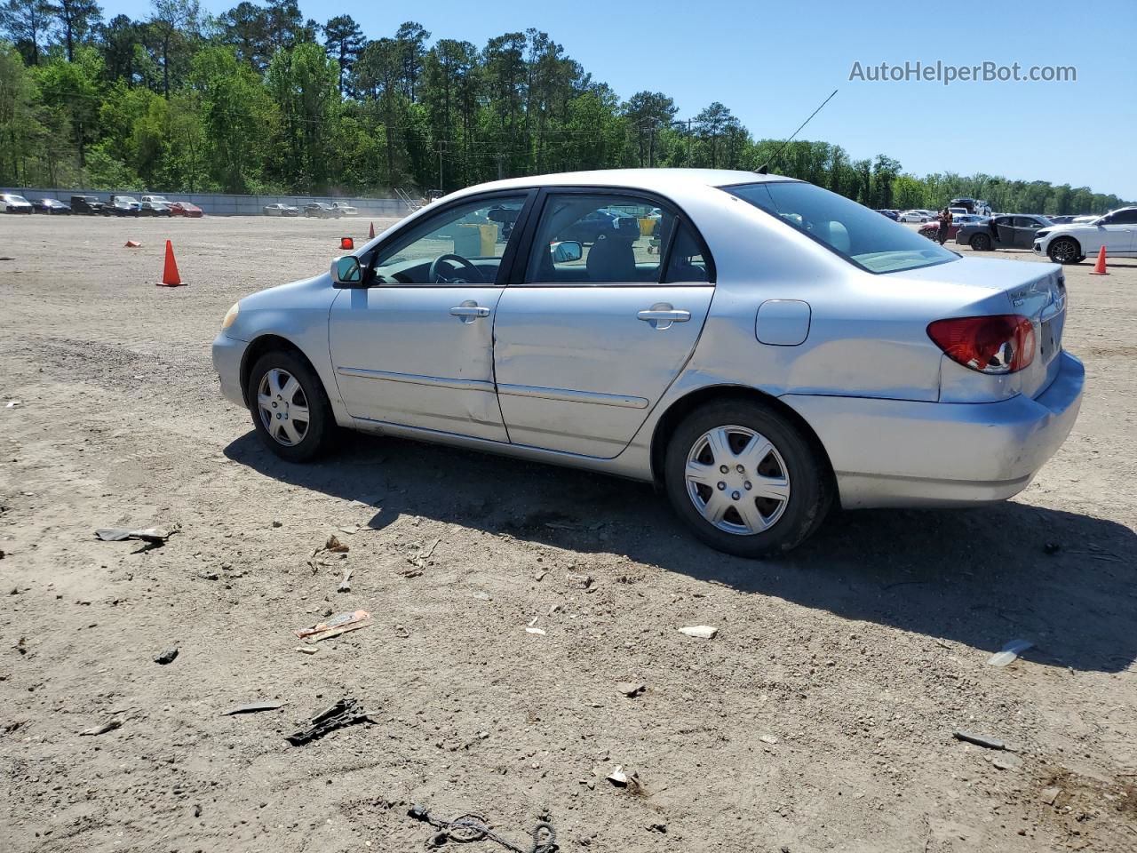 2008 Toyota Corolla Ce Silver vin: 1NXBR32E98Z969353