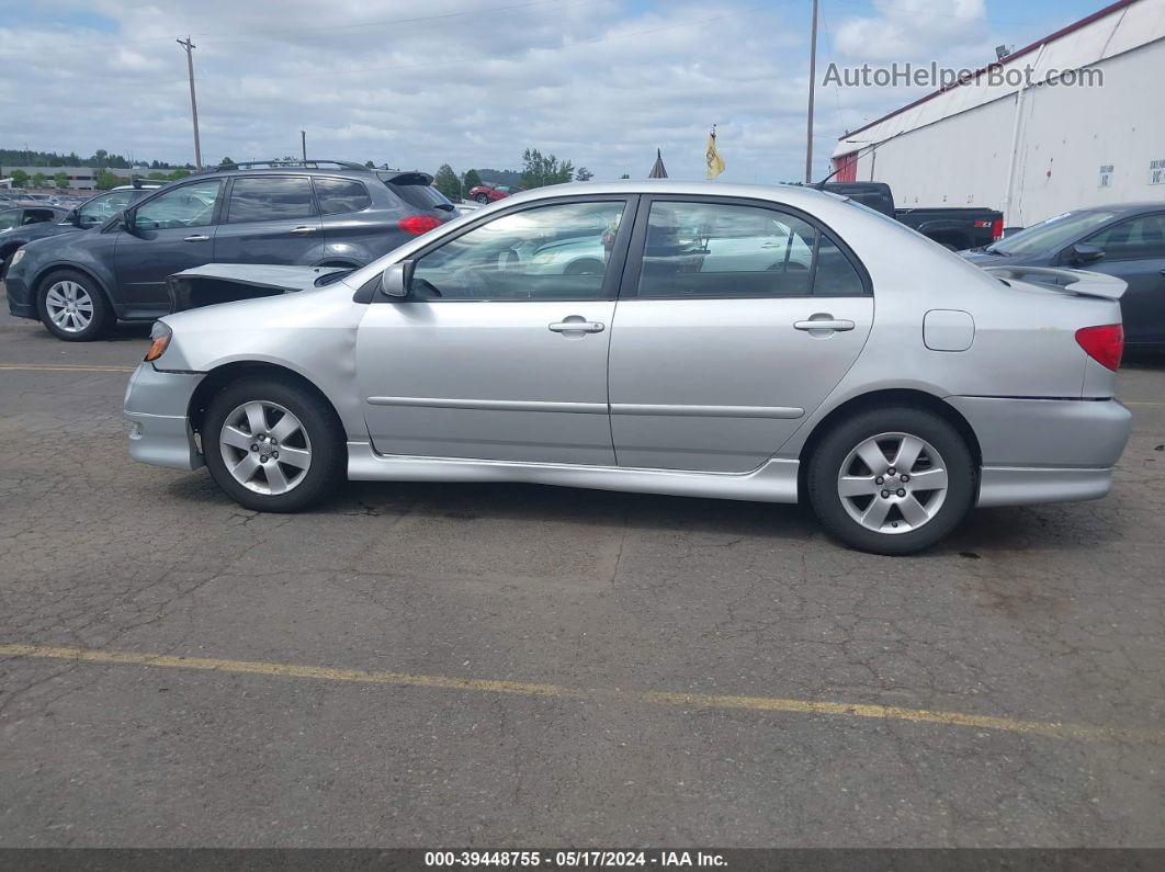 2008 Toyota Corolla S Silver vin: 1NXBR32E98Z975749