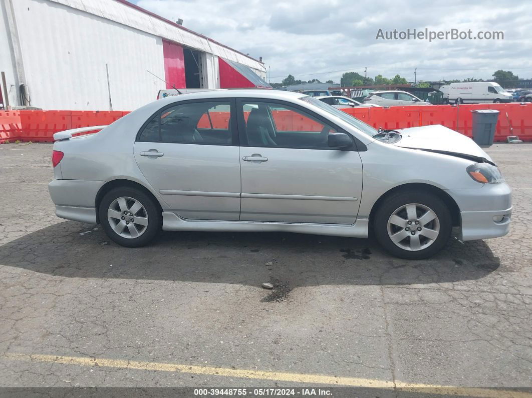 2008 Toyota Corolla S Silver vin: 1NXBR32E98Z975749