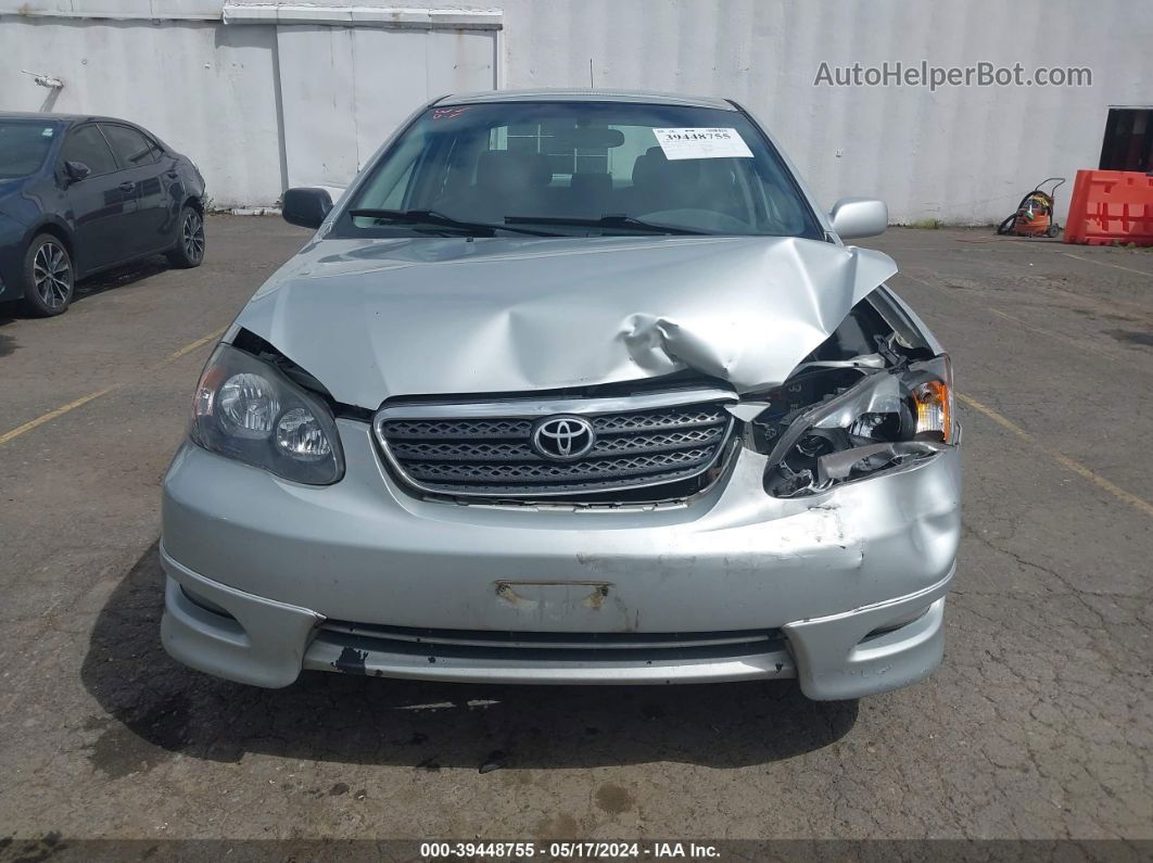 2008 Toyota Corolla S Silver vin: 1NXBR32E98Z975749