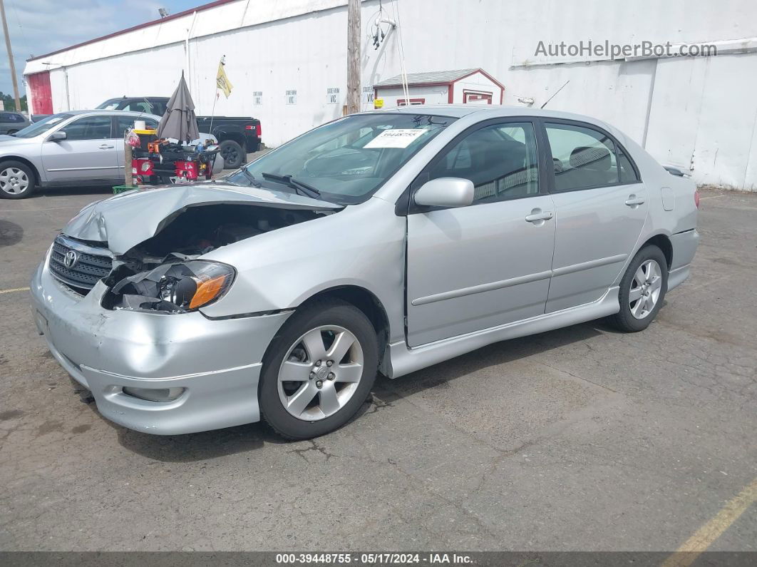 2008 Toyota Corolla S Silver vin: 1NXBR32E98Z975749