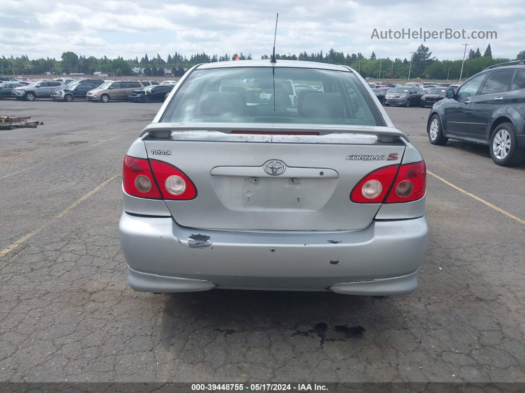 2008 Toyota Corolla S Silver vin: 1NXBR32E98Z975749