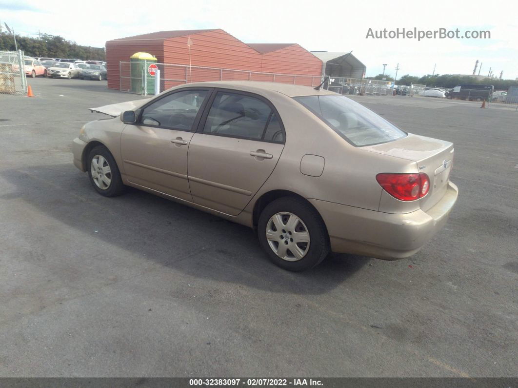 2008 Toyota Corolla Le Gold vin: 1NXBR32E98Z991370