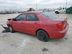 2003 Toyota Corolla Ce Red vin: 1NXBR32EX3Z080974