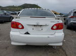 2003 Toyota Corolla Ce White vin: 1NXBR32EX3Z089187