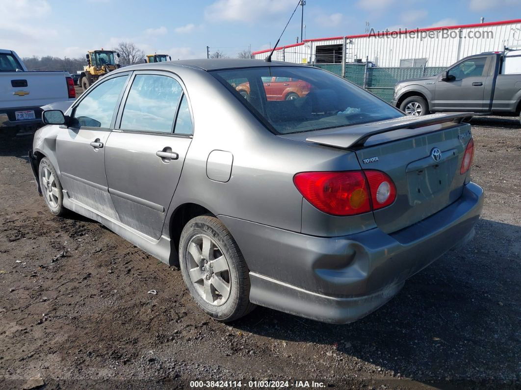 2003 Toyota Corolla S Серый vin: 1NXBR32EX3Z134550