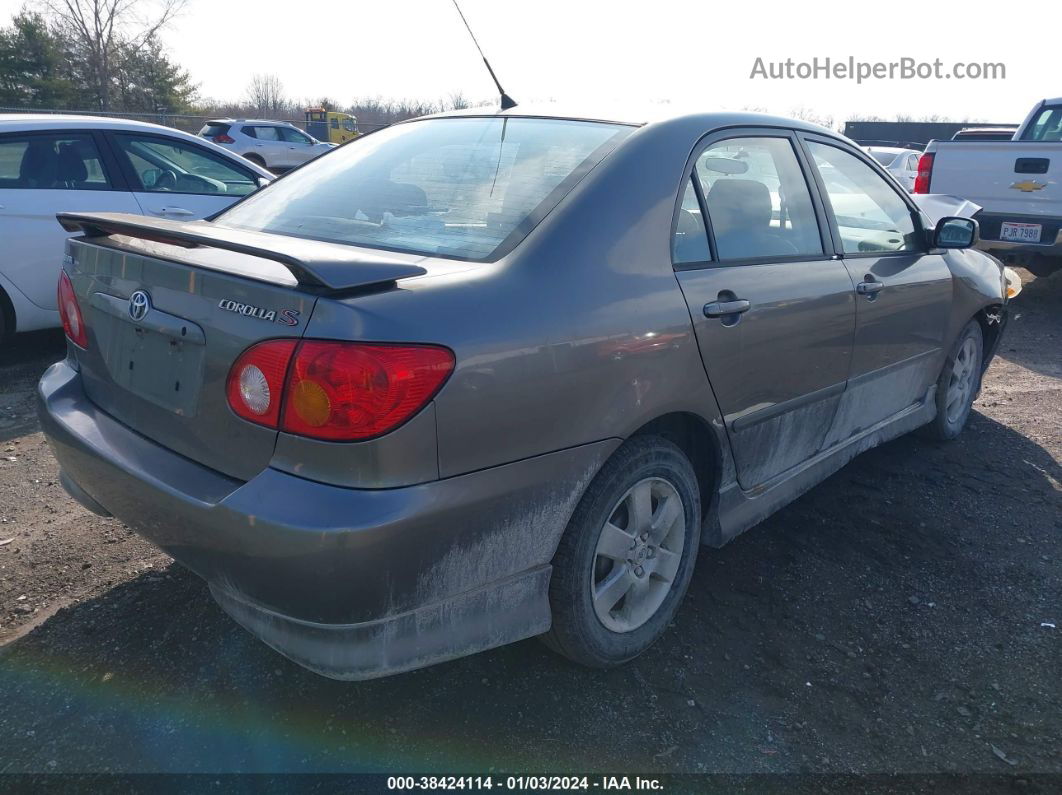 2003 Toyota Corolla S Серый vin: 1NXBR32EX3Z134550