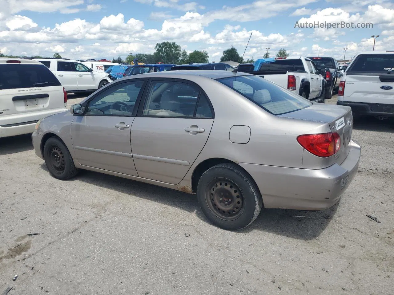 2003 Toyota Corolla Ce Tan vin: 1NXBR32EX3Z162073