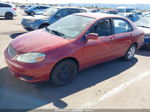 2003 Toyota Corolla Le Red vin: 1NXBR32EX3Z172800