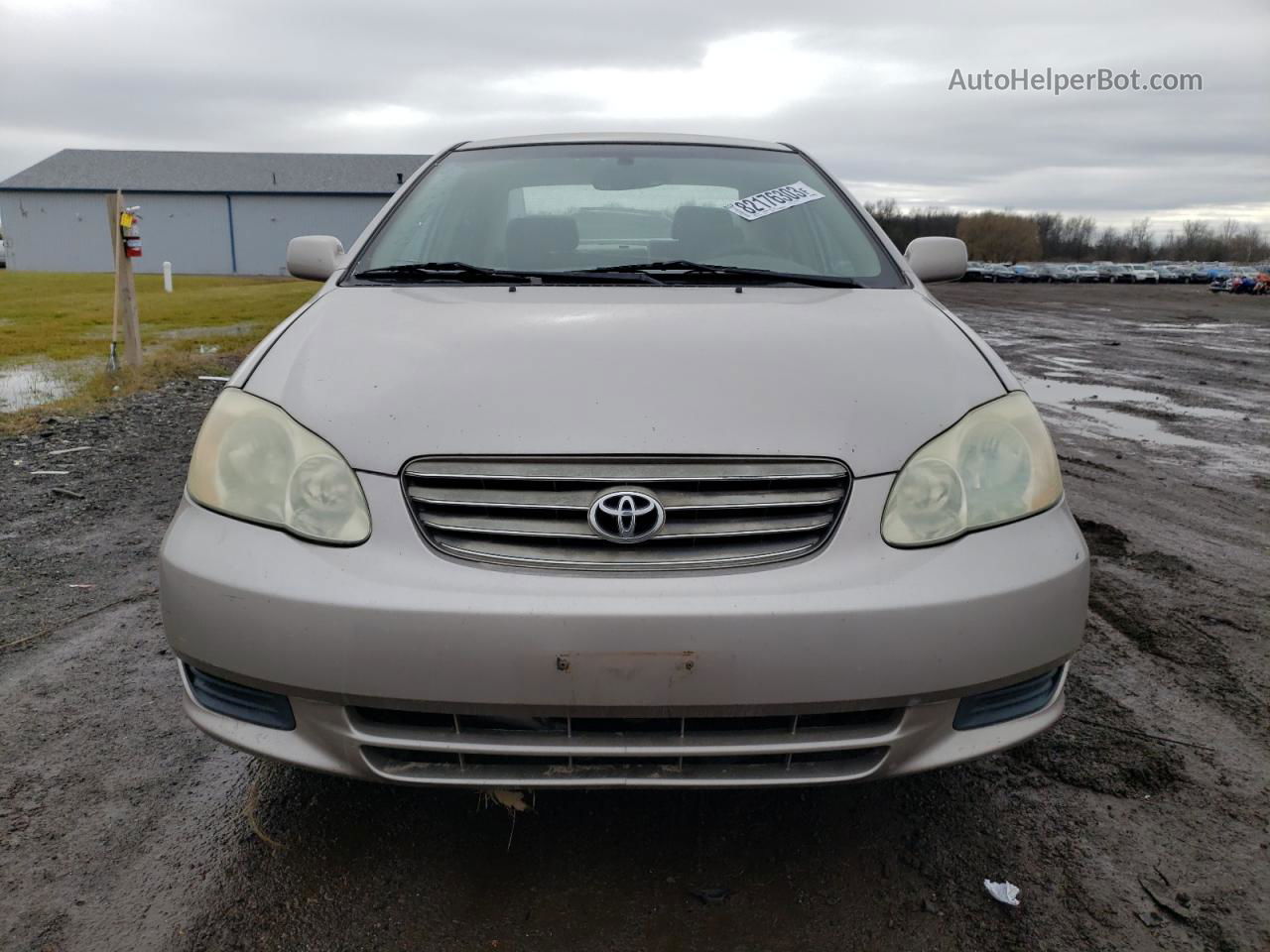 2003 Toyota Corolla Ce Tan vin: 1NXBR32EX3Z176765