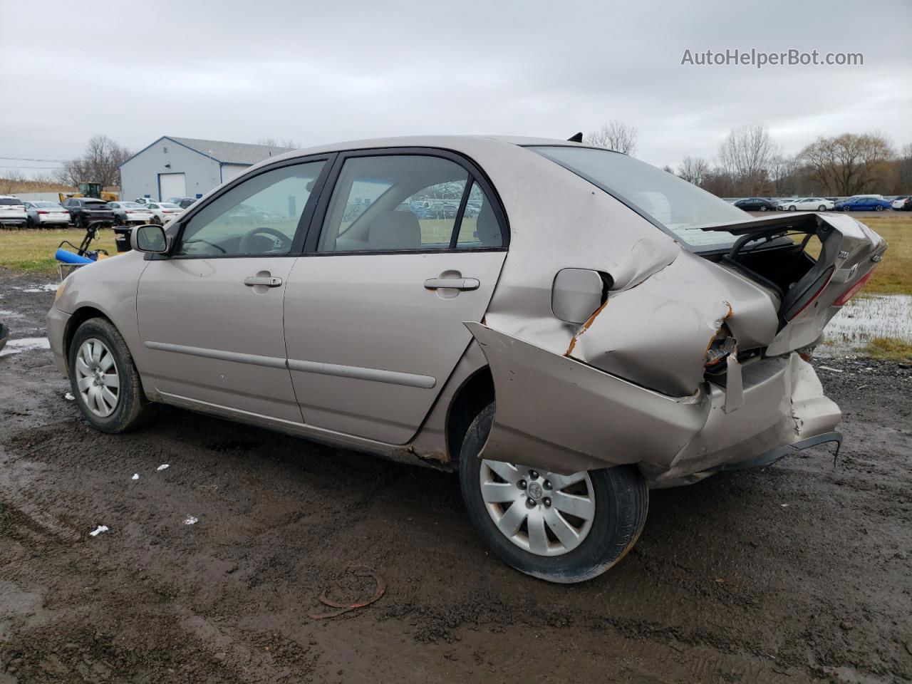 2003 Toyota Corolla Ce Tan vin: 1NXBR32EX3Z176765