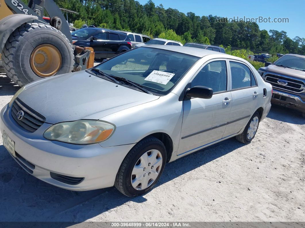 2003 Toyota Corolla Ce Серебряный vin: 1NXBR32EX3Z184011