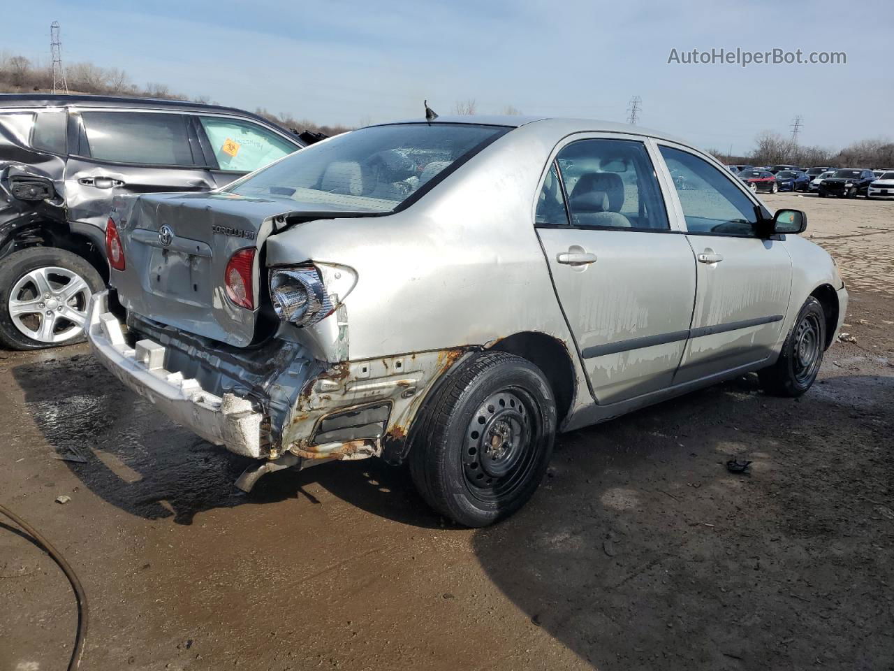 2004 Toyota Corolla Ce Серебряный vin: 1NXBR32EX4Z195382