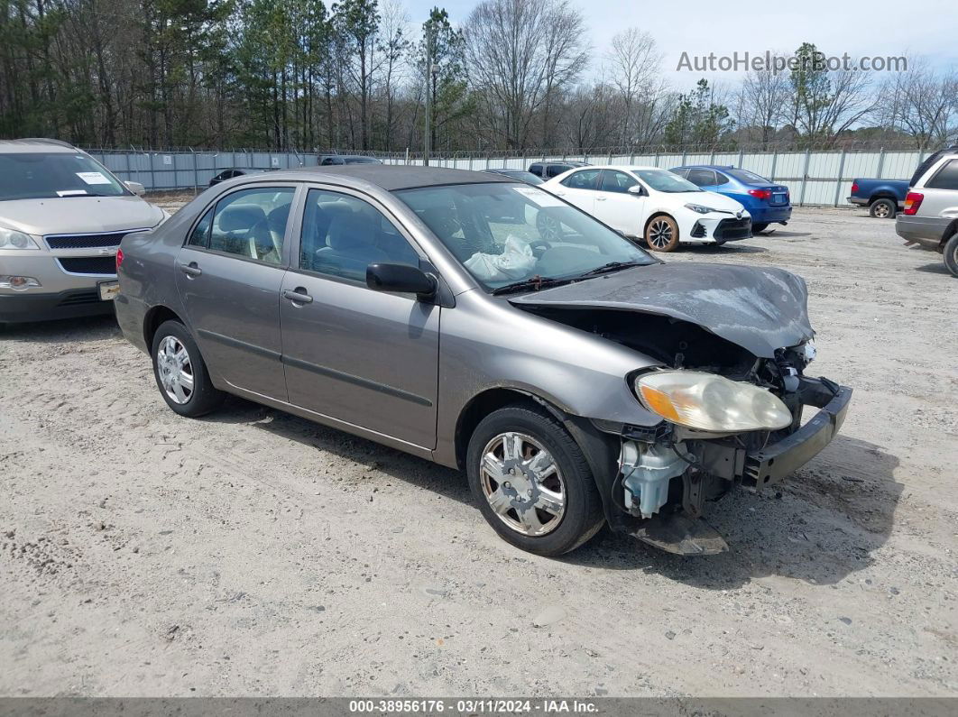 2004 Toyota Corolla Ce Серый vin: 1NXBR32EX4Z220765