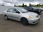 2004 Toyota Corolla Ce Silver vin: 1NXBR32EX4Z232480