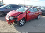 2004 Toyota Corolla Le Red vin: 1NXBR32EX4Z236805