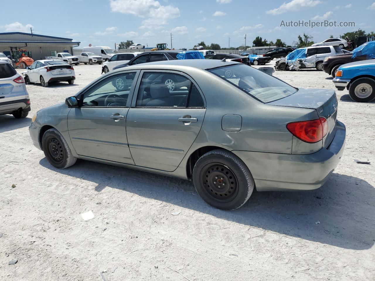 2004 Toyota Corolla Ce Gray vin: 1NXBR32EX4Z237517