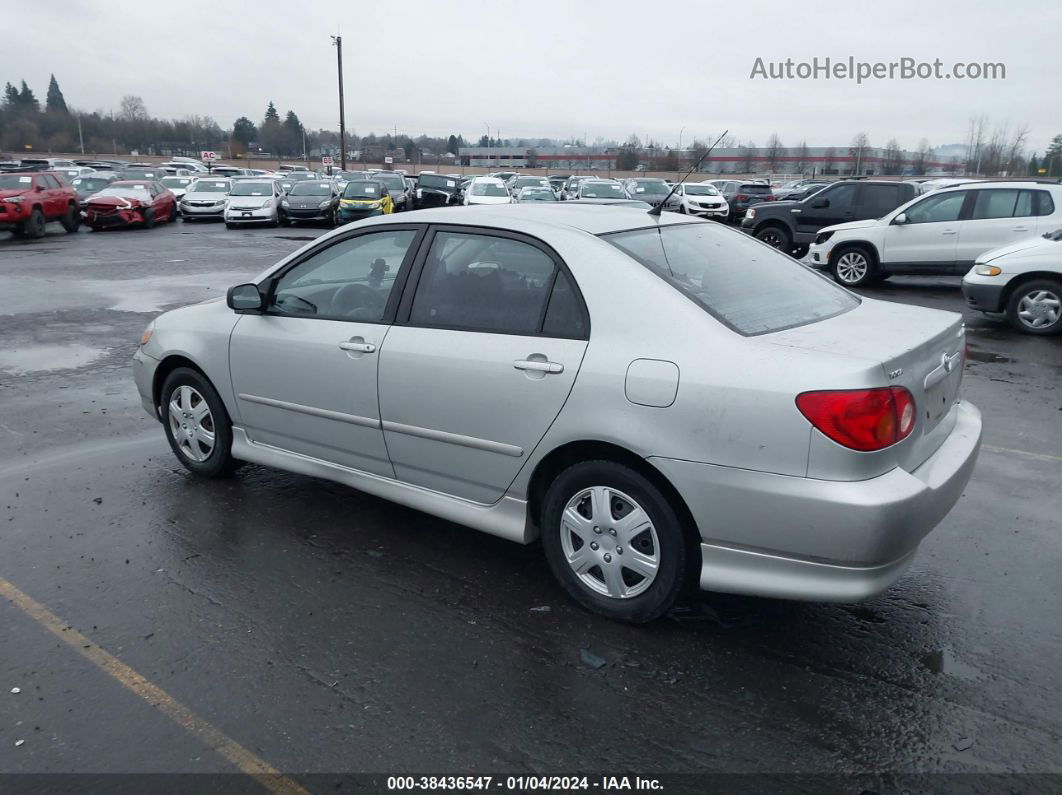 2004 Toyota Corolla S Silver vin: 1NXBR32EX4Z246184