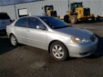 2004 Toyota Corolla Ce Silver vin: 1NXBR32EX4Z282263