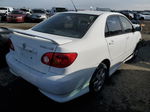 2004 Toyota Corolla Ce White vin: 1NXBR32EX4Z310191